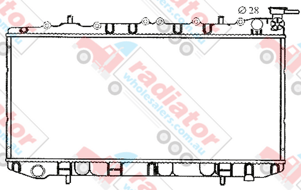 RW257205M Radiator